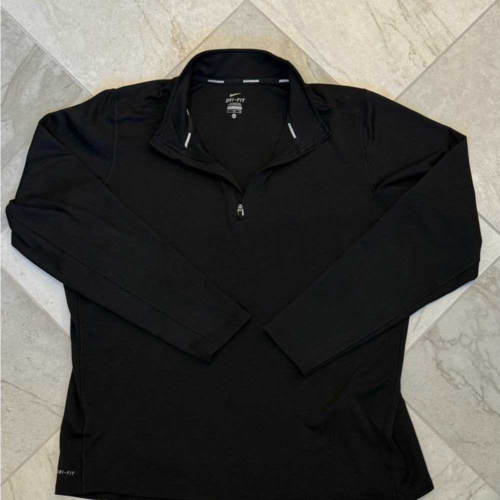 SOLD | Nike Black Quarter-Zip Pullover